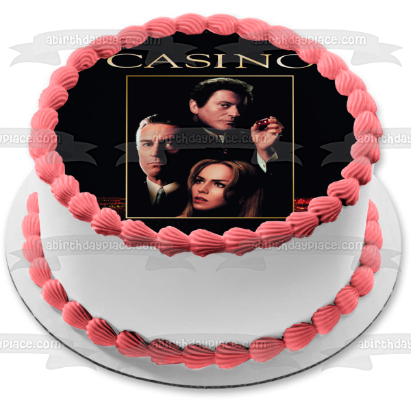 Casino Movie Gangster Edible Cake Topper Image ABPID52297