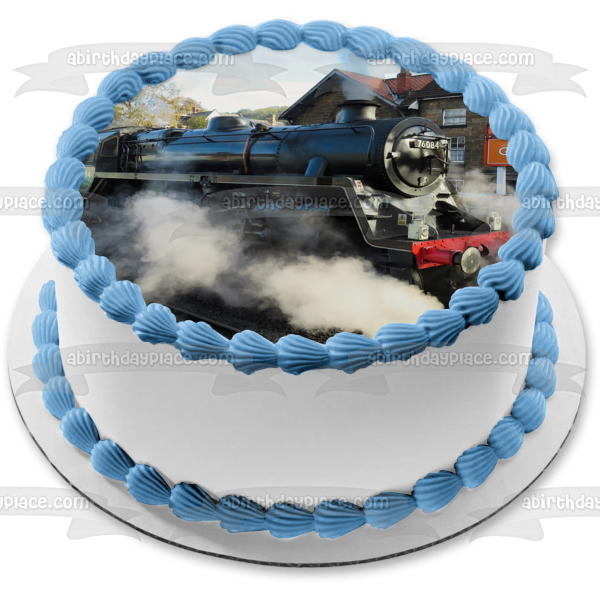 Imagen comestible para tarta con sistema de transporte ferroviario de locomotora ABPID52588 