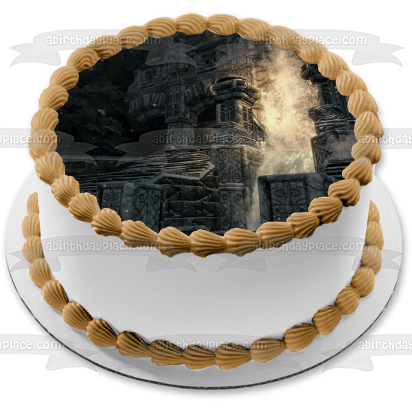 Skyrim Elder Scrolls RPG Gaming Bethesda Markarth Imagen comestible para decoración de tarta ABPID52666 