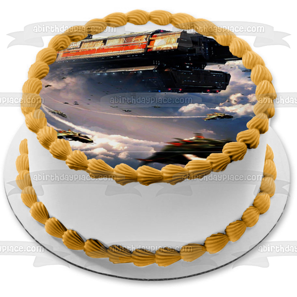 Titanfall 2 Nave Espacial Sci Fi Shooter Juegos Edible Cake Topper Imagen ABPID52779 