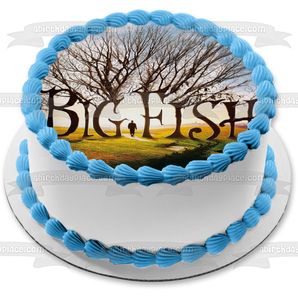 Póster de la película Big Fish, decoración comestible para tarta, imagen ABPID52957 