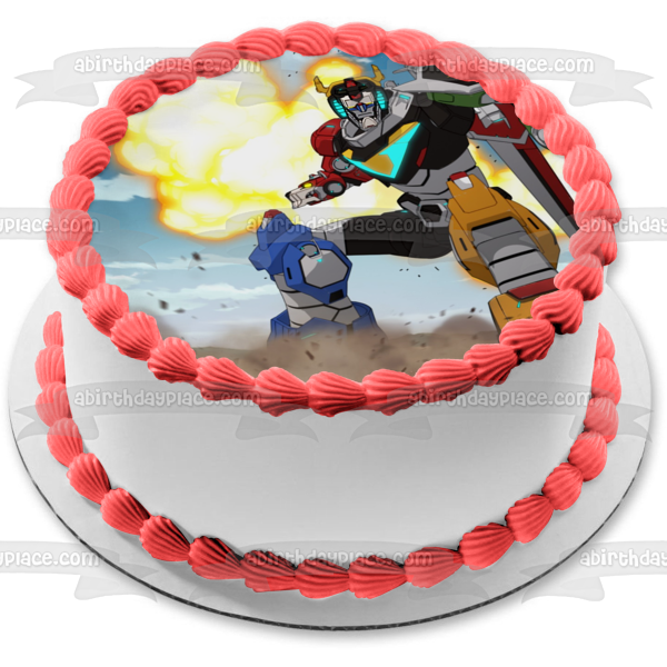 Voltron Legendary Defender Lions Paladins Serie animada Imagen comestible para decoración de tarta ABPID53024 