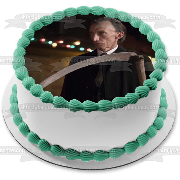 Death Supernatural Julian Richings TV Show the Pale Horseman Edible Cake Topper Image ABPID53288