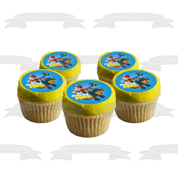 Paw Patrol Edible Cupcake Toppers (12 Images) Cake Image Icing Sugar S -  PartyCreationz