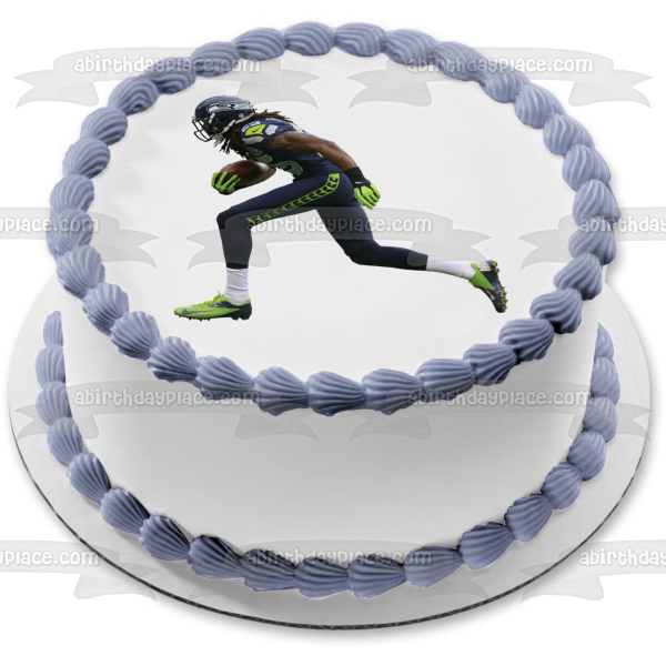 Imagen comestible para tarta de Richard Sherman de la NFL de los Seattle Seahawks ABPID09788 