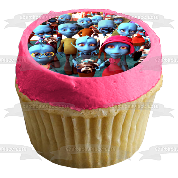 Escape from Planet Earth Kip Lena Scorch Gary Edible Cake Topper Image ABPID53839