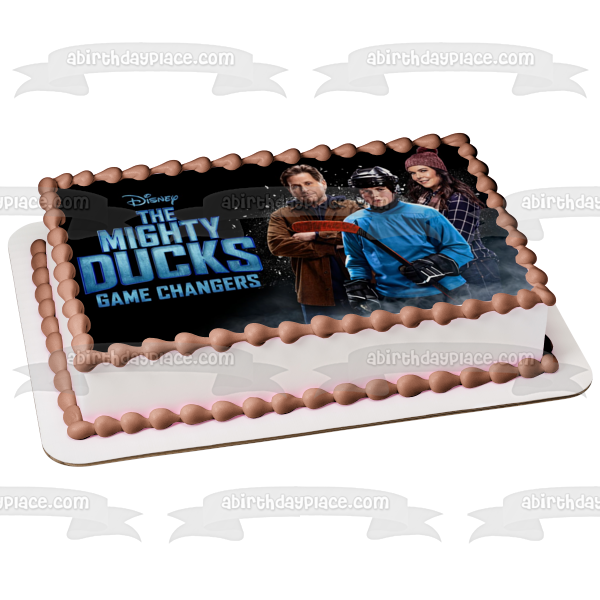 The Mighty Ducks: Game Changer Gordon Alex Evan Imagen comestible para decoración de tarta ABPID53843 