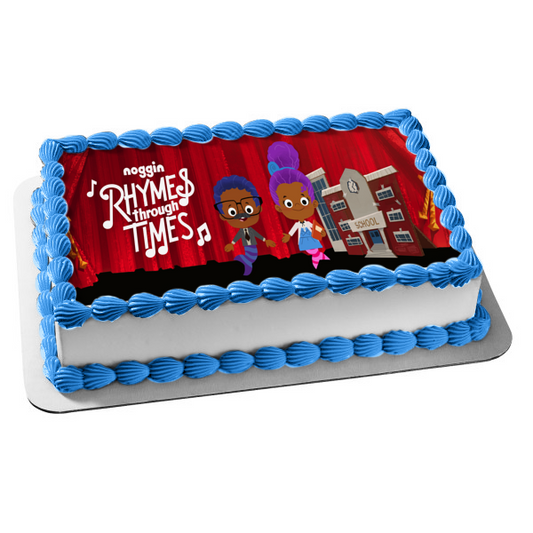 Rhymes Through Times Edible Cake Topper Image ABPID53860