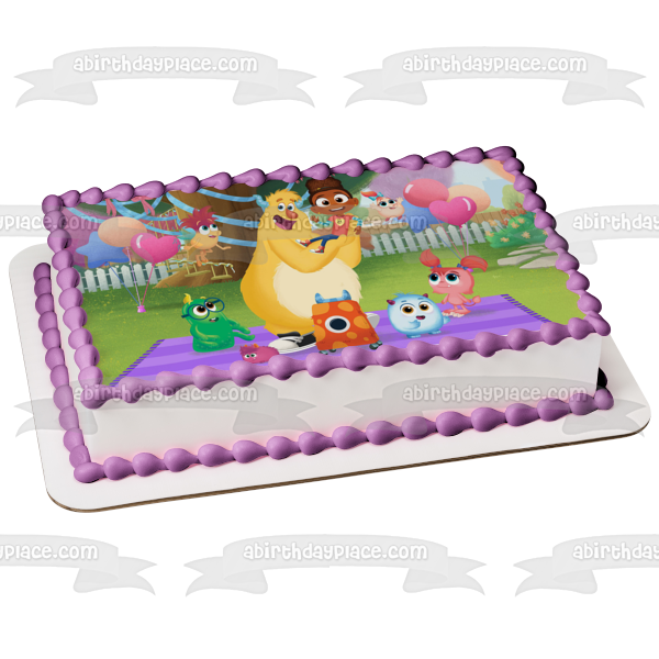 Esme &amp; Roy Tillie Simon Snugs Hugo Fig Hugo Adorno comestible para tarta Imagen ABPID53896 