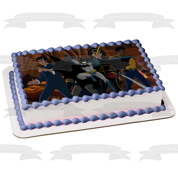 Batman Alma del Dragón Edible Cake Topper Imagen ABPID53928 