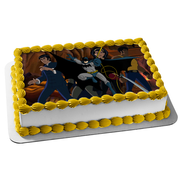 Batman Soul of the Dragon Edible Cake Topper Image ABPID53928