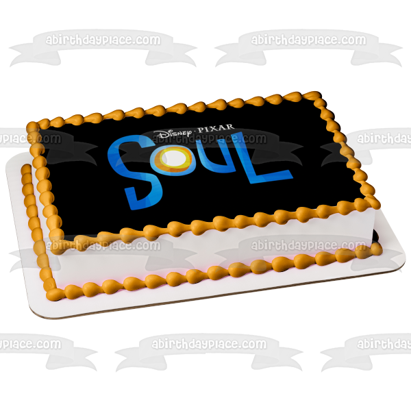 Imagen comestible para decoración de tarta con el logotipo de Disney Soul ABPID53936 