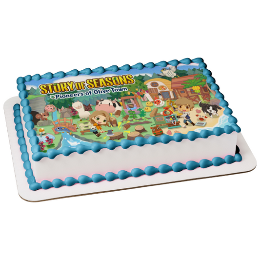 Story of Seasons Edible Cake Topper Image ABPID53952