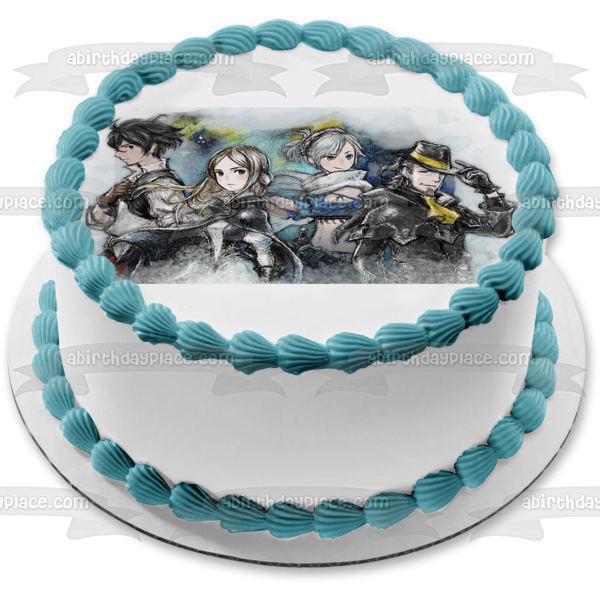 Bravely Default II Tiz Arrior Einheria Venus Imagen comestible para decoración de tarta ABPID53950 