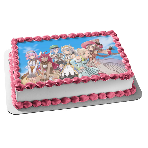 Rune Factory 5 Scarlett Priscilla Lucy Fuka Edible Cake Topper Image ABPID53964