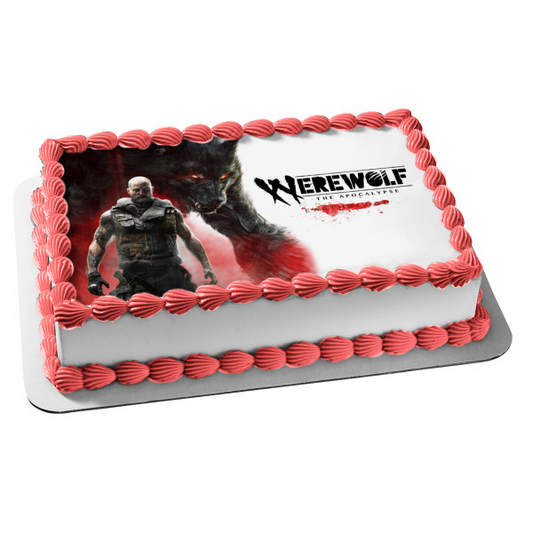 Werewolf: The Apocalypse-Earthblood Cahal Edible Cake Topper Image ABPID53986