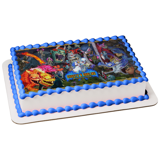 Ghosts N' Goblins Resurrection Princess Arthur Edible Cake Topper Image ABPID53977