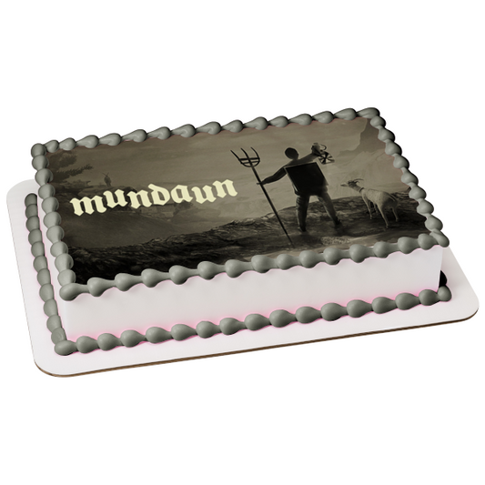 Mundaun Edible Cake Topper Image ABPID53983