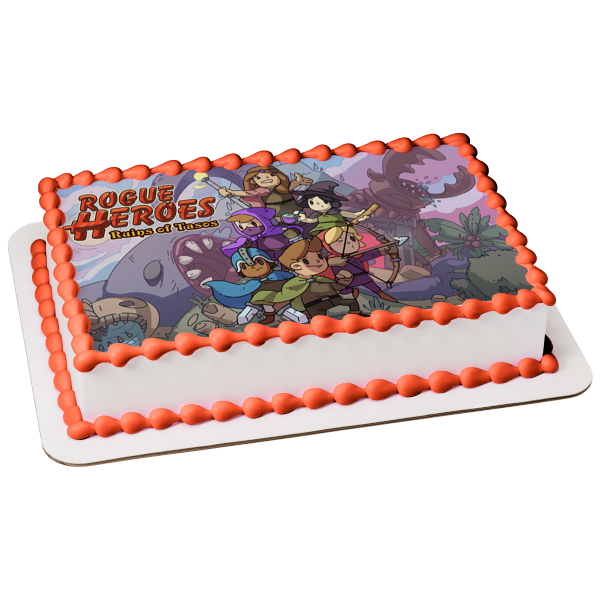 Rogue Heroes: Ruins of Tasos David Paddy Jock Sophia Edible Cake Topper Image ABPID54001