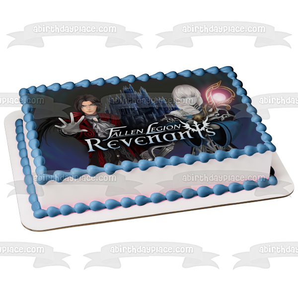 Fallen Legion Revnants Lucien Rowena Edible Cake Topper Image ABPID53998