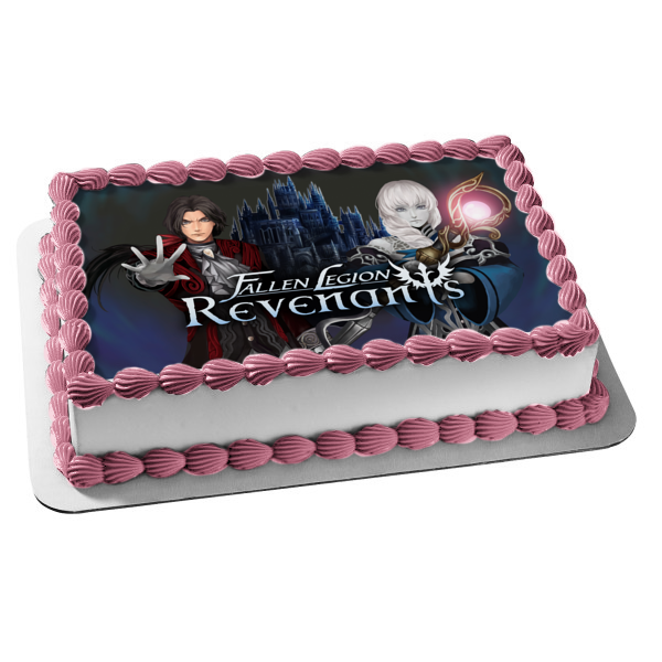 Fallen Legion Revnants Lucien Rowena Edible Cake Topper Image ABPID53998