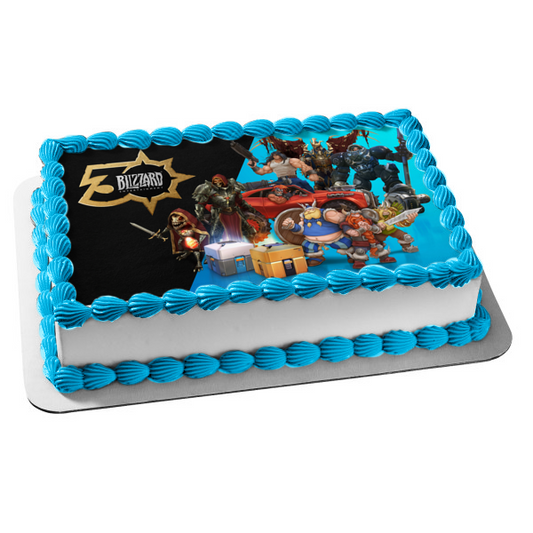 Blizzard Arcade Collection The Lost Vikings Edible Cake Topper Image ABPID54004