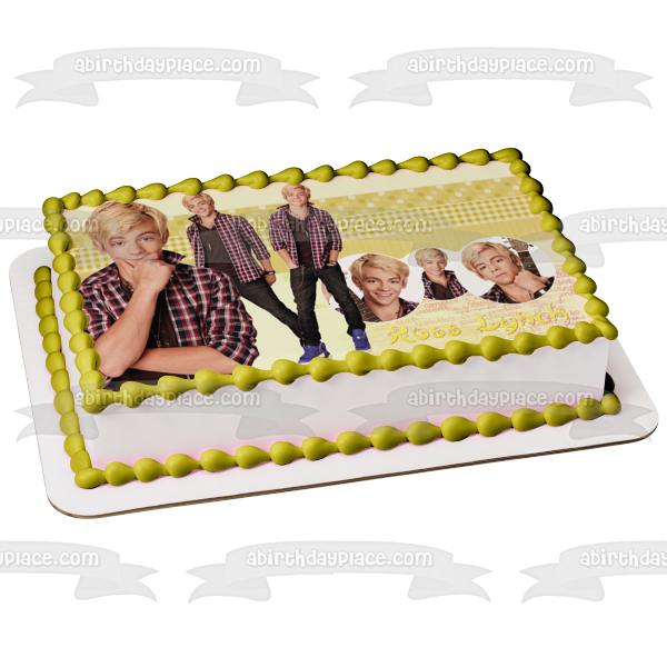 Disney Austin & Ally Ross Lynch Edible Cake Topper Image ABPID09243