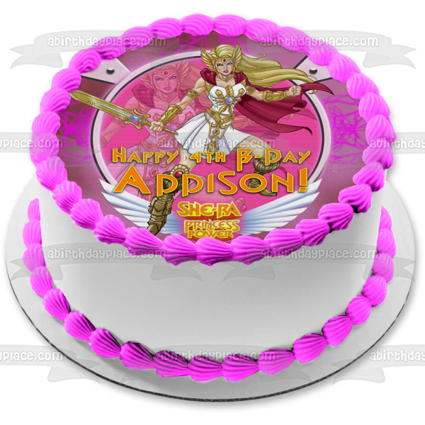 Mattel She-Ra Princess of Power Edible Cake Topper Image ABPID06283