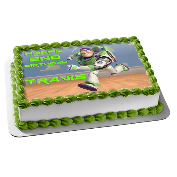 Toy Story 3 Buzz Lightyear - Adorno comestible para tarta, imagen ABPID08490 