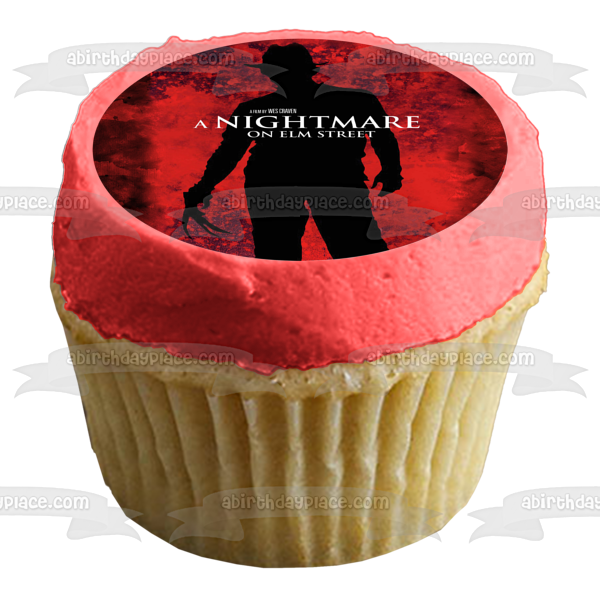 A Nightmare on Elm Street Wes Craven Freddy Krueger Edible Cake Topper Image ABPID52333