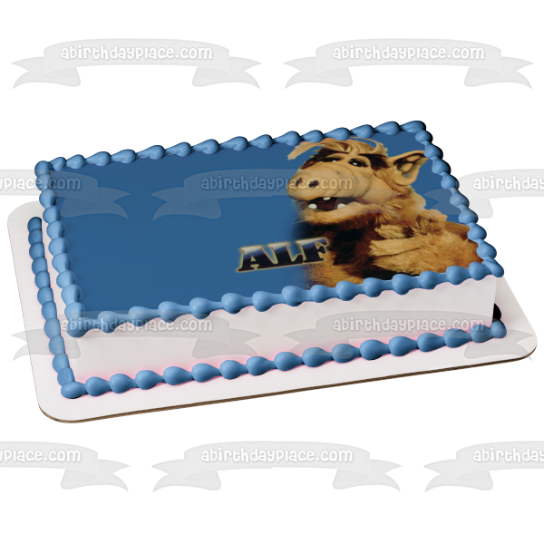 Alf Alien Life Form Television Edible Cake Topper Image ABPID09285