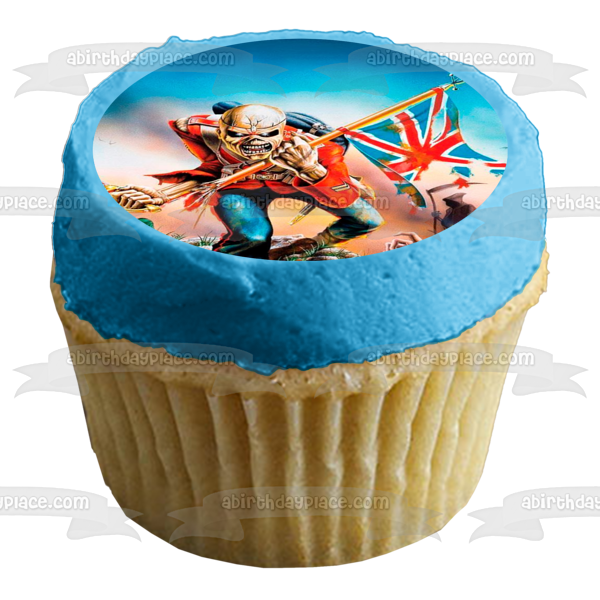 Iron Maiden Rock Band Music Eddie the Mascot Edible Cake Topper Image ABPID10664