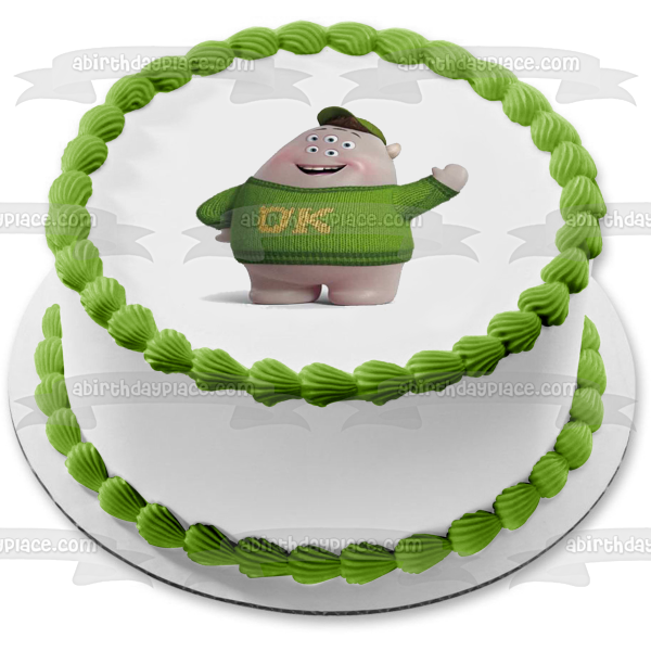 Imagen de decoración comestible para tarta Squishy Squibbles de Monsters Inc 2 Scott ABPID11000 