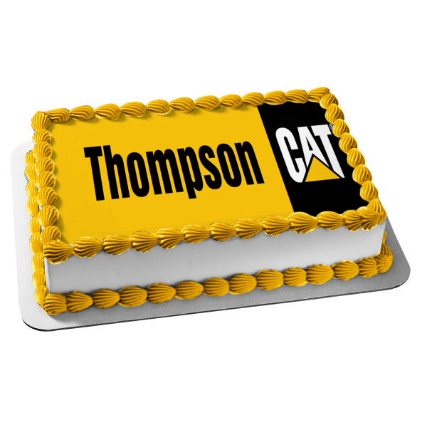 Thompson Tractor Co., Inc. Logo Edible Cake Topper Image ABPID11191