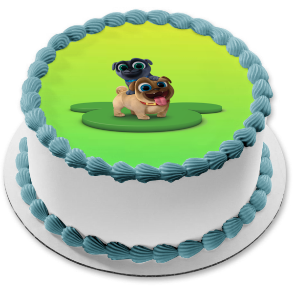 Disney JR Puppy Dog Pals & BINGO ROLLY Cake Toppers Figures | eBay