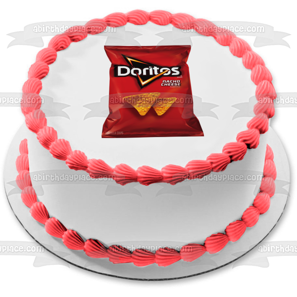 Doritos Bag Edible Cake Topper Image ABPID11551