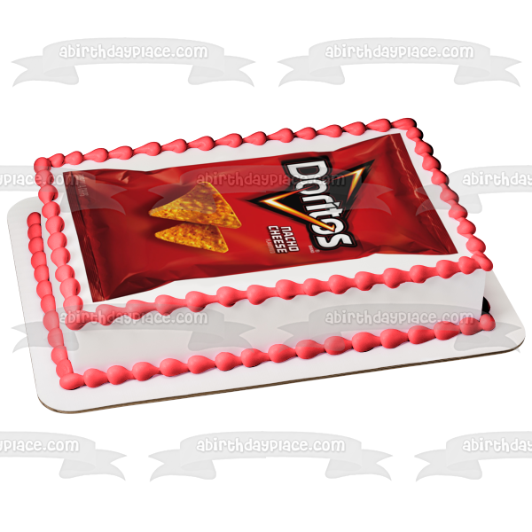 Doritos Bag Edible Cake Topper Image ABPID11551