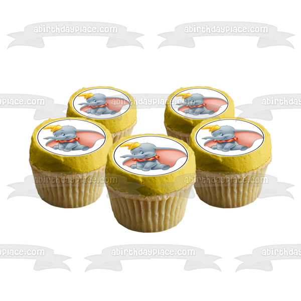 Disney Dumbo Smiling Edible Cake Topper Image ABPID11813