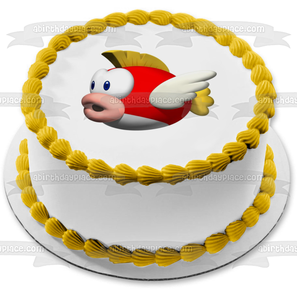 Imagen comestible para tarta de Super Mario Brothers Cheep Cheep ABPID12032 