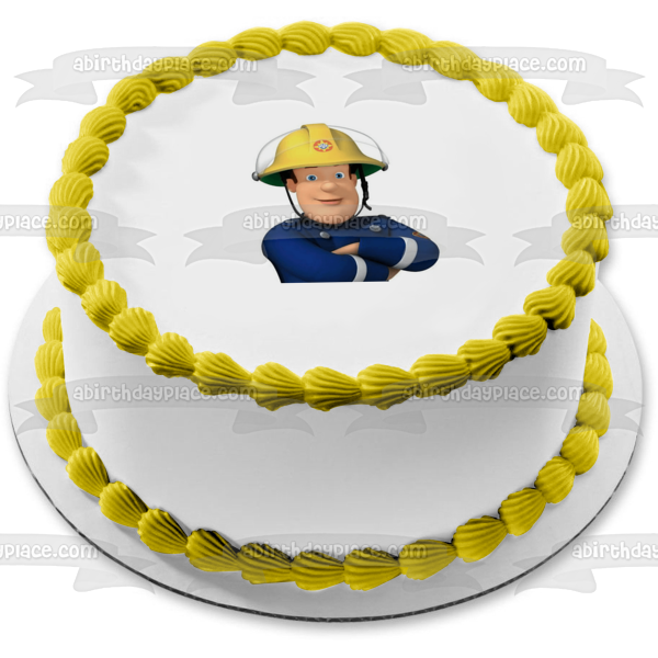 Fireman Sam Edible Cake Topper Image ABPID12086