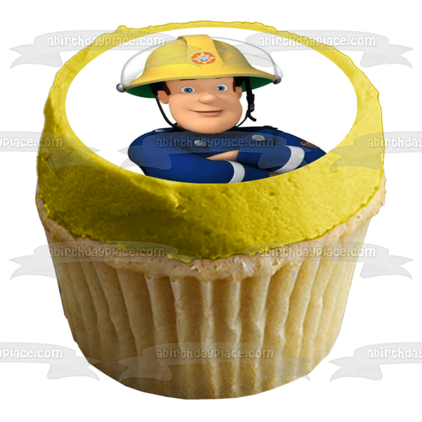 Fireman Sam Edible Cake Topper Image ABPID12086