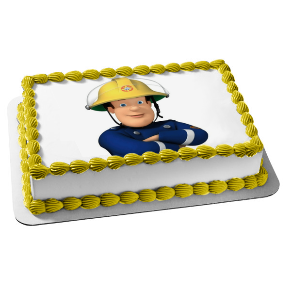 Fireman Sam Edible Cake Topper Image ABPID12086