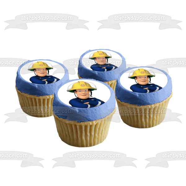 Fireman Sam Edible Cake Topper Image ABPID12086