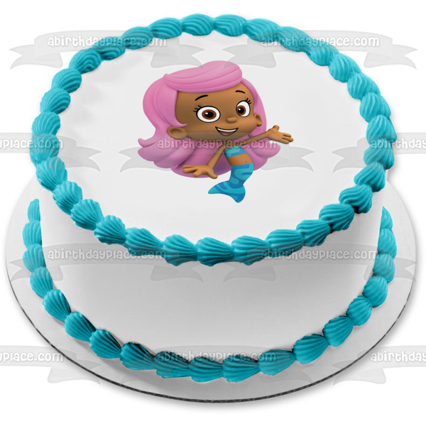 Adorno comestible para tarta Molly de Bubble Guppies, imagen ABPID12100 