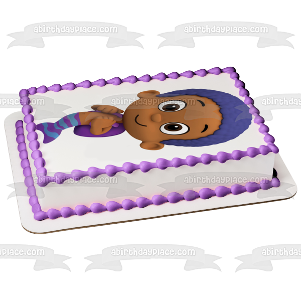 Bubble Guppies Goby Edible Cake Topper Image ABPID12101