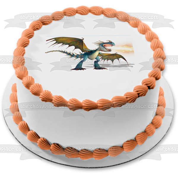 How to Train Your Dragon Deadly Nadderd Edible Cake Topper Image ABPID12177