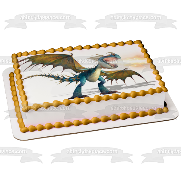 How to Train Your Dragon Deadly Nadderd Edible Cake Topper Image ABPID12177