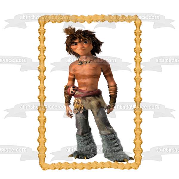 Imagen comestible para decoración de tarta de The Croods Guy ABPID11896 