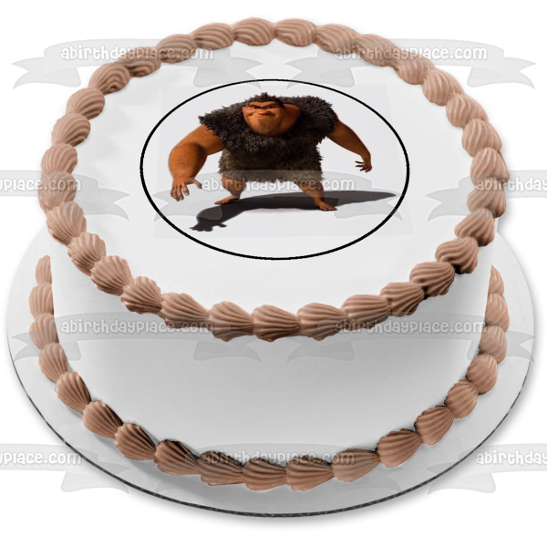 Imagen comestible para decoración de tarta de Los Croods Grug ABPID11897 