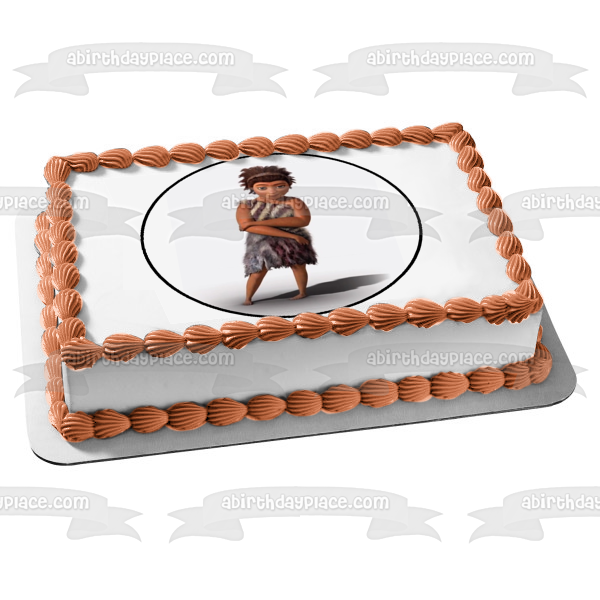 The Croods Ugga Edible Cake Topper Image ABPID11901